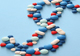 Health IT/Pills in shape of a dollar sign/stock photo